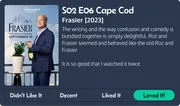 Frasier S02 E06 Cape Cod